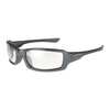 Crossfire Safety Glasses, Gray Scratch-Resistant 201615
