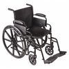 Dmi Wheelchair, 250 lb, 18 In Seat, Silver 503-0664-0200