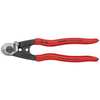 Knipex Wire Rope Cutter, Center Cut, 7 1/2 in 95 61 190 SBA