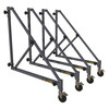 Metaltech Outrigger Kit, 4-35/64ft.L, Steel, PK4 I-BMSO4TT