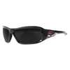 Edge Eyewear Safety Glasses, Gray Scratch-Resistant XB116-P1