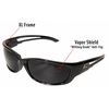 Edge Eyewear Safety Glasses, Gray Anti-Fog ; Anti-Static ; Anti-Scratch SK-XL116VS