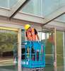 Genie Electric Scissor Lift, Yes Drive, 500 lb Load Capacity, 6 ft 7 in Max. Work Height GS-1930