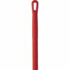 Vikan 1510mm Color Coded Handle, 1 1/4 in Dia, Red, Stainless Steel 29394