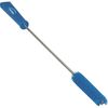 Vikan 1 in W Tube and Valve Brush, Medium, 14 in L Handle, 5 57/64 in L Brush, Blue, 19 9/10 in L Overall 53763