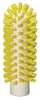 Vikan 2" W Tube and Pipe Brush, Stiff, Not Applicable L Handle, 5 1/4 in L Brush, Yellow 5380506