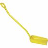 Vikan Ergonomic Square Point Shovel, Polypropylene Blade, 51.2 in L Yellow Polypropylene Handle 56016