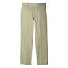 Dickies Work Pants, Poly/Cotton, Khaki, 34x34 P874KH 34 34