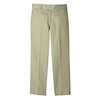 Dickies Work Pants, Poly/Cotton, Khaki, 32x30 P874KH 32 30 | Zoro