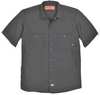 Dickies Short Slv Indstrl Shirt, Poplin, Black, L S535BK RG L