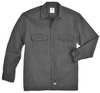 Dickies Long Sleeve Work Shirt, Twill, Black, XL 5574BK RG XL