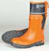 Viking Size 13 Unisex Steel Rubber Boot, Orange/Black VW64-1-13