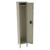 Tennsco Wardrobe Locker, 12 in W, 12 in D, 66 in H, (1) Tier, (1) Wide, Sand STK-121260-1 SD