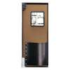 Chase Swinging Door, 7 x 2.5 ft, Medium Brown 3084RMBR