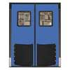 Chase Swinging Door, 7 x 5 ft, Royal Blue, PR 6084RDXHDRBL