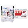 Zoro Select Bulk First Aid kit, Metal, 10 Person 54553