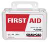 Zoro Select Bulk First Aid kit, Plastic, 25 Person 54511