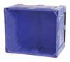 Decade Products Blue Bulk Container, Plastic, 25.4 cu ft Volume Capacity M013000-100