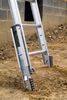Werner Fiberglass Extension Ladder, 375 lb Load Capacity D7124-2LV