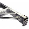 Werner 3 Steps, Aluminum Step Stool, 300 lb. Load Capacity, Silver/Blue T372