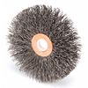 Weiler Wire Wheel Wire Brush, Arbor, 3", 5/8" W 90114