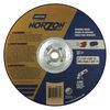 Norton Abrasives Depressed Center Wheels, Type 27, 9 in Dia, 0.25 in Thick, 5/8"-11 Arbor Hole Size, Ceramic 66253021634