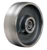 Zoro Select Caster Wheel, Steel, 10 in., 6500 lb. W-1030-FSB-3/4