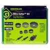 Greenlee Hole Cutter Kit, 9 PC 930