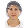 Condor Hairnet, White, Universal, PK100 1TTU6