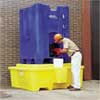 Enpac IBC Containment Unit, 385 gal Spill Capacity, 8000 lb., Polyethylene 5469-YE