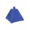 Zoro Select Sign Base, HDPE, Blue OCT-BL