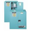 Justrite Corrosive Safety Cabinet, 43", W, Blue 894522