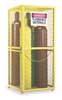 Durham Mfg Gas Cylinder Cabinet, 60x30, Capacity 18 EGCVC18-50