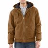 Carhartt Men's Brown Cotton Jacket size XL J130-211 XLG REG