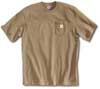 Carhartt T-Shirt, Desert, 4XL K87-DES 4XL REG