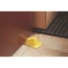 Master Door Stop Wedge XL, Safety Yellow, 2"H x 3-1/2"W, PK.2 GD005