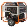 Generac Portable Generator, Gasoline, 10,000 W Rated, 12,500 W Surge, Electric Start, 83.3/41.7 A 5802