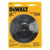 Dewalt Fiber Disc Backup Pad, 4 1/2 in Dia, 5/8"-11 Threaded Hole, Soft Density DW4945