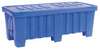 Myton Industries Blue Bulk Container, Plastic, 7 cu ft Volume Capacity 4LMC3
