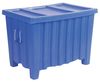 Myton Industries Gray Bulk Container, Plastic, 14 cu ft Volume Capacity MTE-2LGRAY