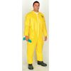 Dupont Coveralls, 12 PK, Yellow, Tychem(R) 2000, Zipper QC125SYLMD001200