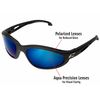 Edge Eyewear Polarized Safety Glasses, Blue Polarized TSMAP218