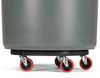 Rubbermaid Commercial Quiet Container Dolly for BRUTE 20-55 gal Containers 250 lb Load Capacity, 5 Swivel Casters, Black FG264043BLA