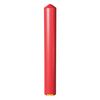 Zoro Select Post Sleeve, 6 In Dia., 56 In H, Red 1736R