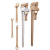 Ampco Safety Tools 18 in L 3 13/16 in Cap. Aluminum Bronze Straight Pipe Wrench W-213