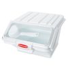 Rubbermaid Commercial Storage Bin, Includes 1/2 Cup Scoop FG9G6000WHT
