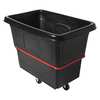 Rubbermaid Commercial Utility Truck, 5/16cu yd., 700lb Cap, Black FG470800BLA