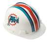Msa Safety Front Brim NFL Hard Hat, Type 1, Class E, One-Touch (4-Point), White 818399
