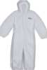 Kleenguard Disposable Coveralls, Xl, 25 PK, White, KleenGuard(TM) A30, Zipper 46114