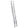 Werner 20 ft Aluminum Extension Ladder, 300 lb Load Capacity D1520-2